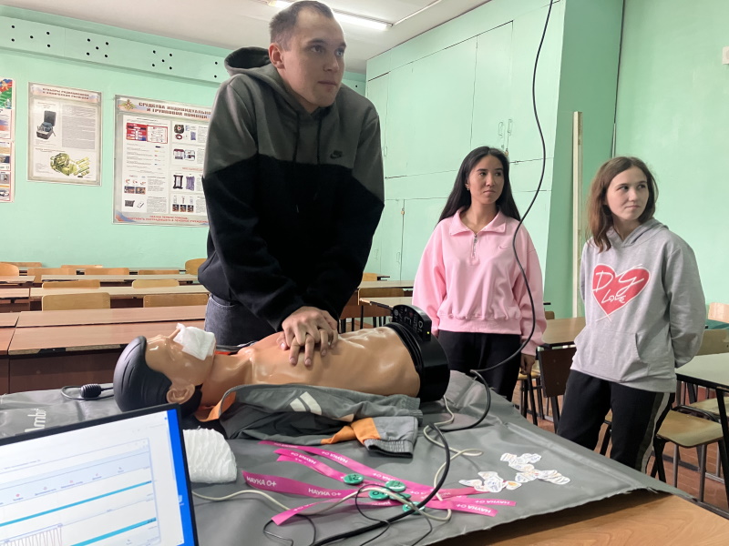 Интерактивная площадка «Обучение способам оказания первой помощи»