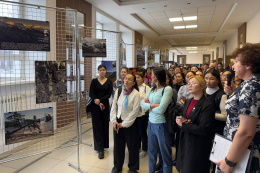 В ГАГУ работает выставка «Исследователи Алтая – страницы истории»