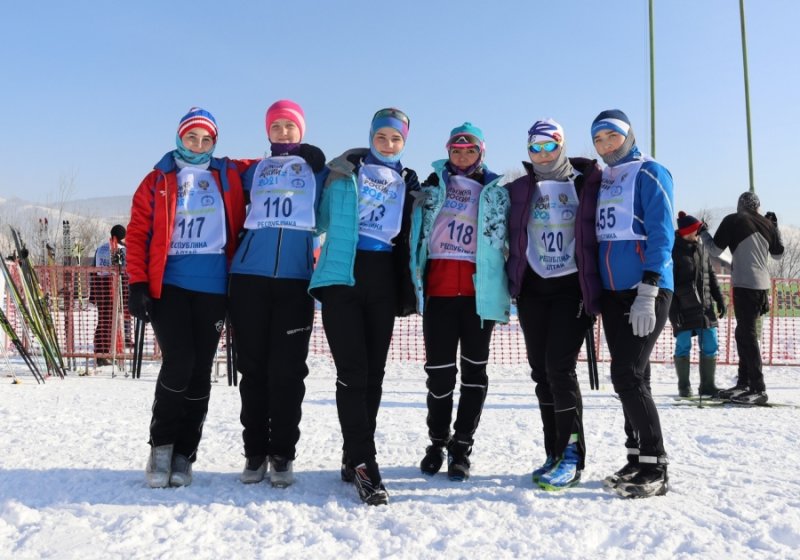 Сборная команда ГАГУ - победитель и призёр соревнований по лыжным гонкам