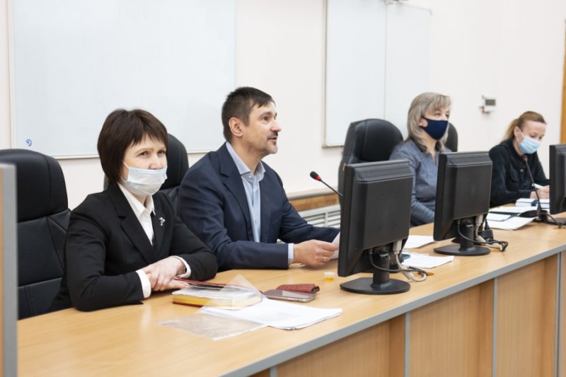 Олег Хорохордин и Михаил Грудинин поделились идеями развития региона на Ученом совете ГАГУ