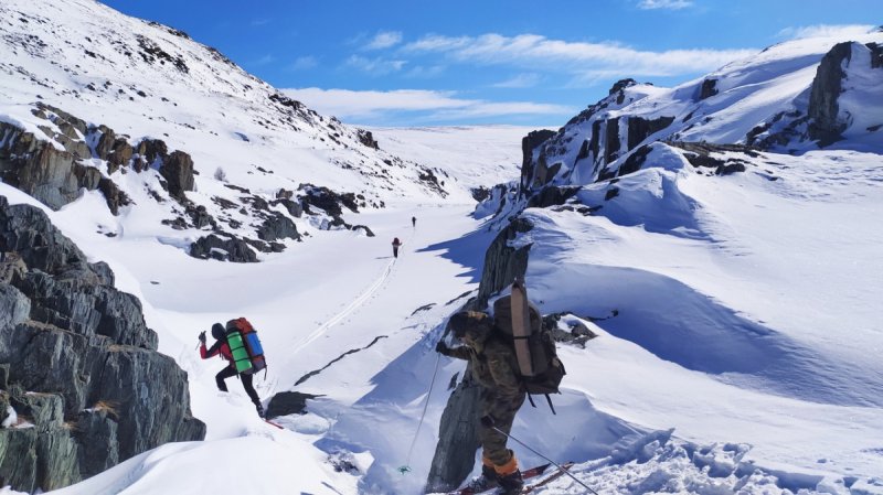 По Курайскому хребту с «Горизонтом»