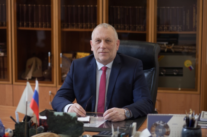 Поздравление ректора с Днем защитника Отечества