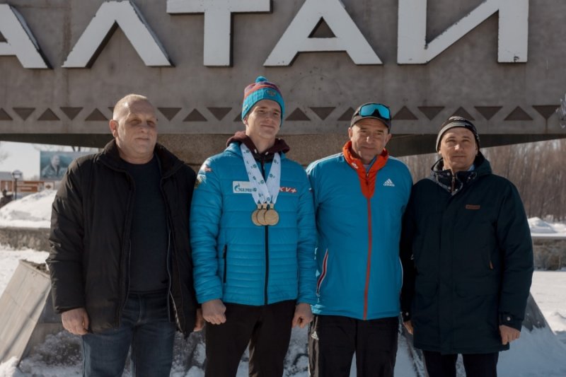 Встреча Дениса Иродова – трехкратного чемпиона мира по биатлону