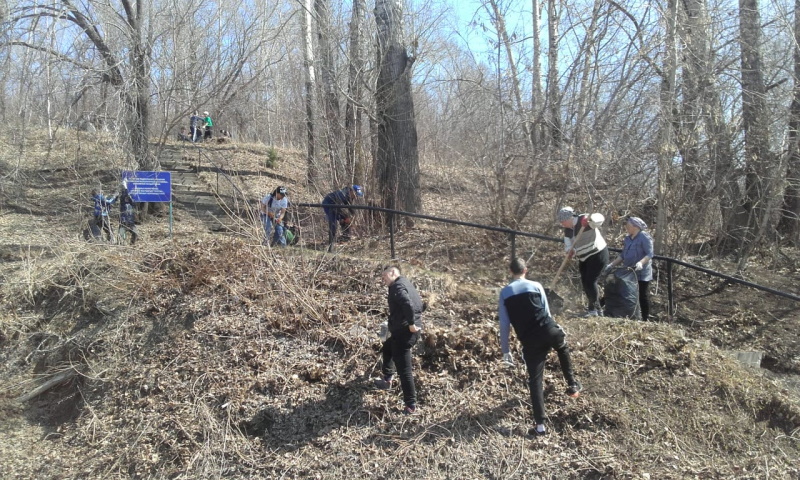 Эколого-патриотическая акция на Улалинке
