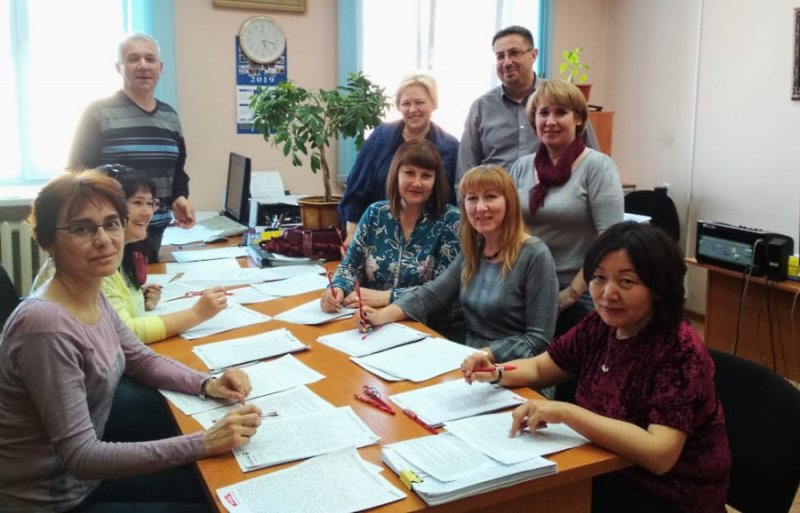 Преподаватели кафедры русского языка и литературы провели Тотальный диктант – 2019